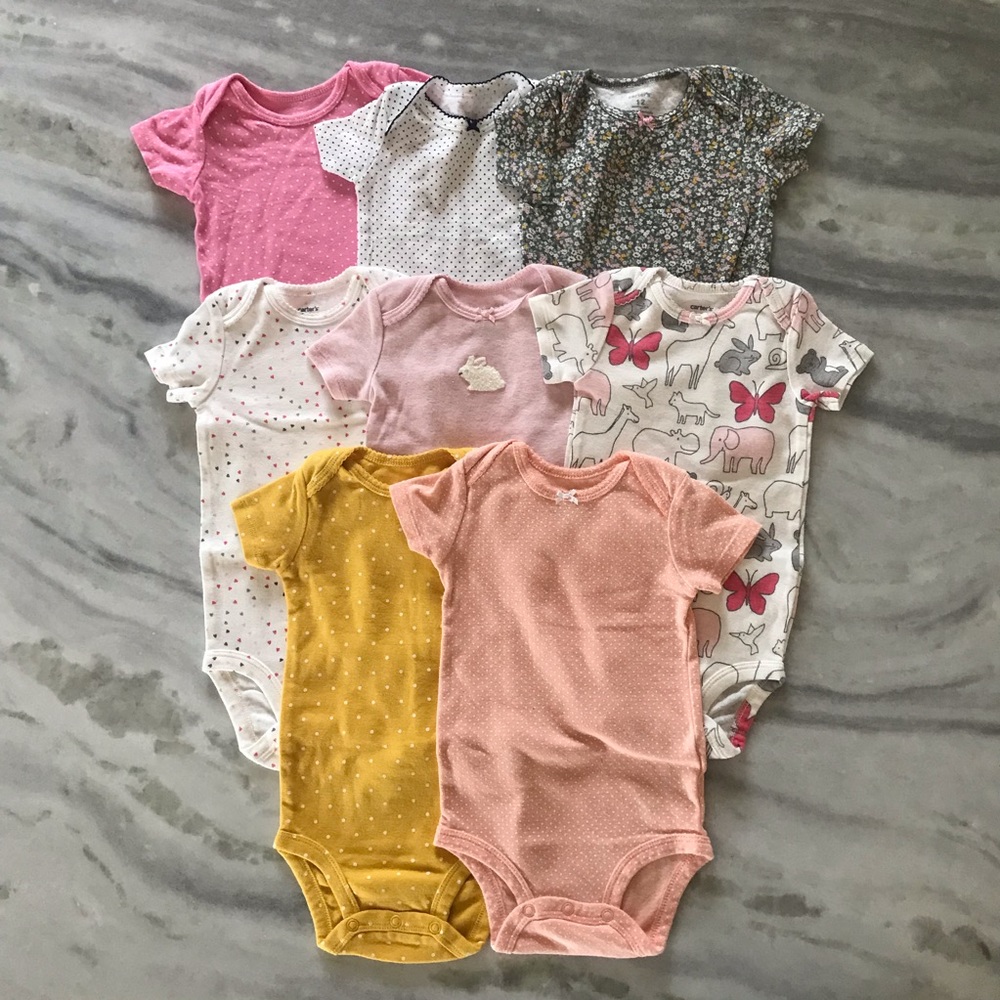 Carter’s 12 Month Girls Onsies